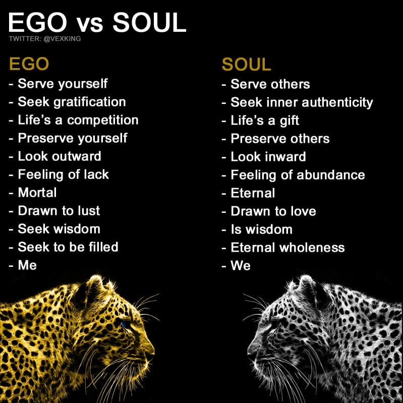 The Truth of Our Souls is Captive to Our Egos.