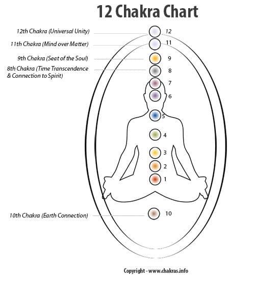 12 Chakra system