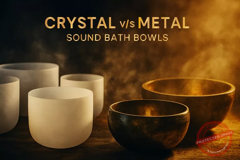 Crystal v/s Metal Sound Bath Bowls Sound Bath