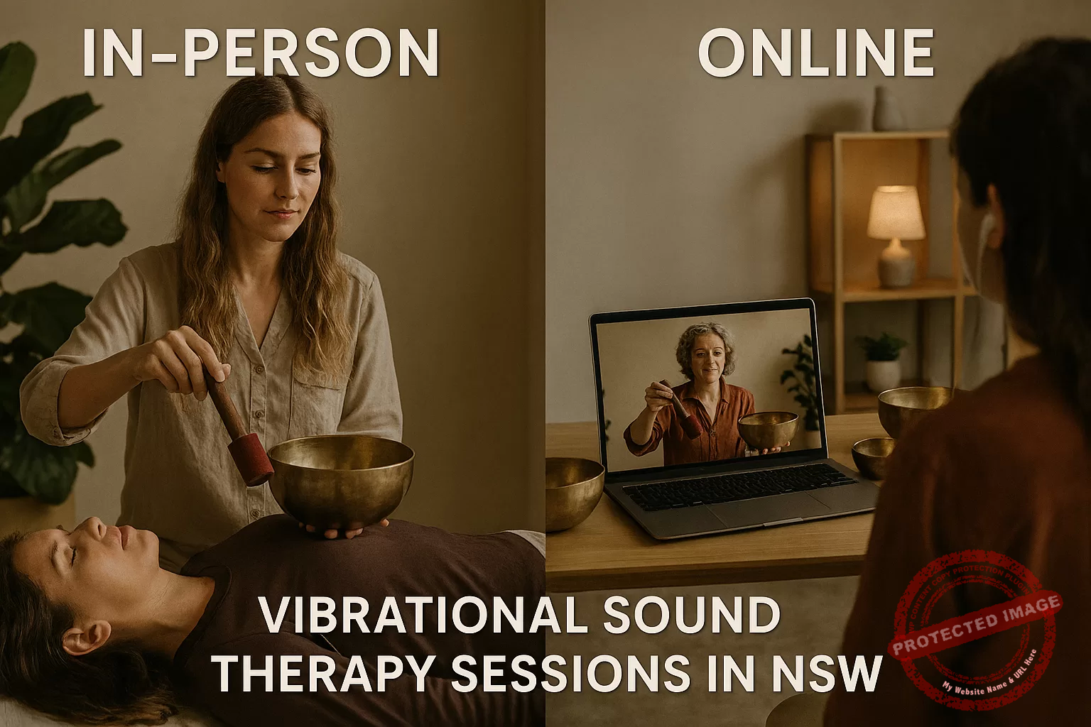 In-Person v/s Online Vibrational Sound Therapy Sessions in NSW