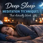 Deep Sleep Meditation Techniques that Actually Work