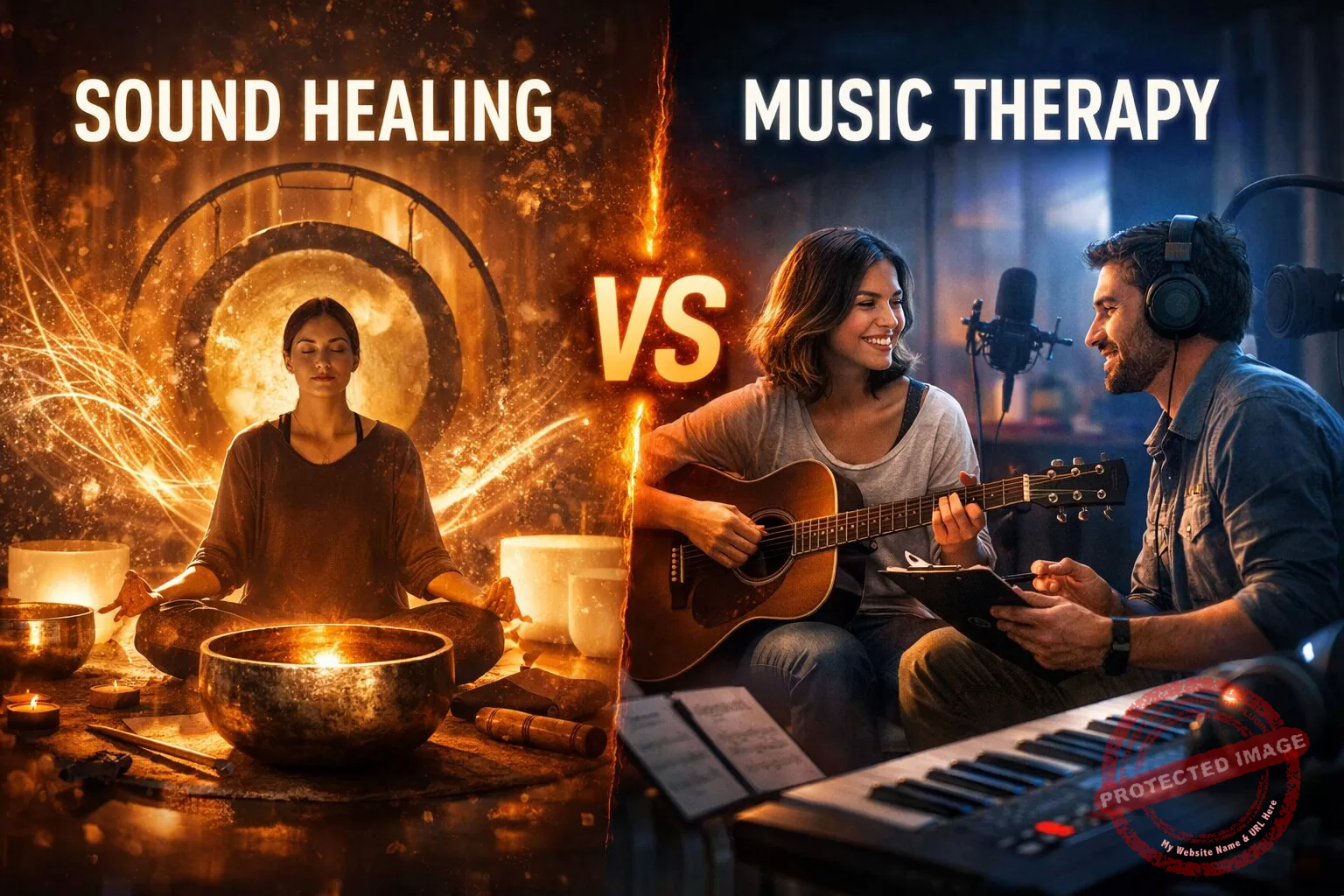 Sound Healing vs Music Therapy